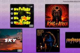design the album cover, ep cover, song artwork for your single and your next hit