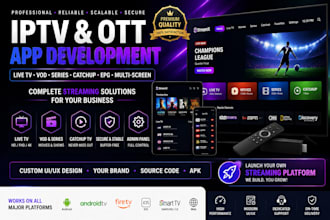 develop iptv app smarter pro, ibo player xciptv tivimate