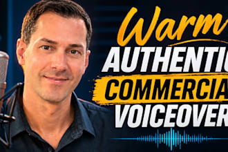 record a cinematic american male voice over