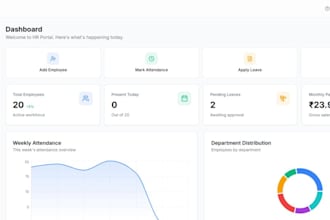 build a full stack saas web application