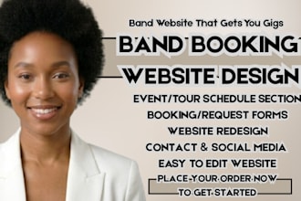 band booking website music artist site dj entertainment web music event booking
