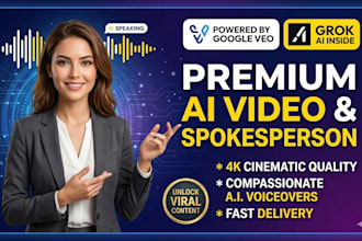 create ai avatar speaking videos and spokespersons