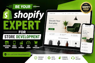 be your shopify expert for store development
