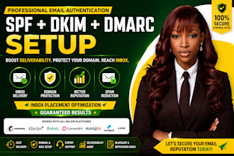 fix email deliverability with spf dkim and dmarc setup for any email platform