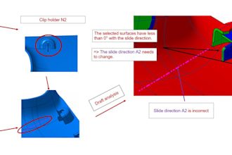 design injection moldable automotive plastic components in catia v5