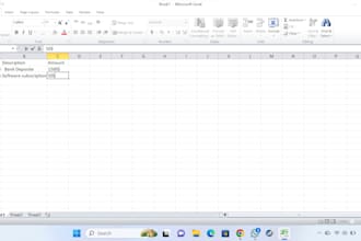 do bank reconciliation and financial accounting in excel