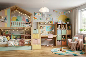 design your nursery, kids, teen or baby room with 10 visuals