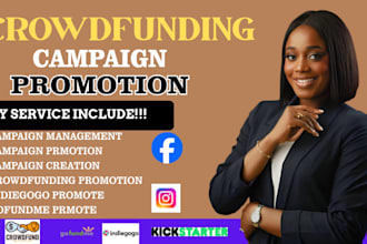 be your crowdfunding campaign, campaign promotion, promote kickstarter