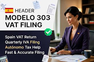 file your modelo 303 spain vat return and quarterly iva filing for autonomos