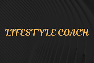 do lifestyle coaching and mentorship