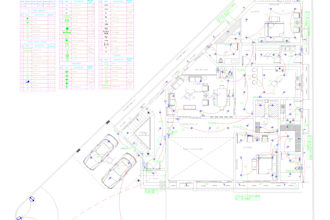 prepare electrical plans load calculations and autocad electrical drawings