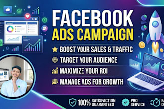 setup and manage facebook ads and meta ads campaign