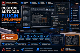 create custom autocad plugins using autolisp or vba