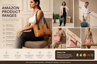 design amazon images product infographic or lifestyle image