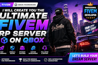 create you the ultimate fivem rp server on qbox