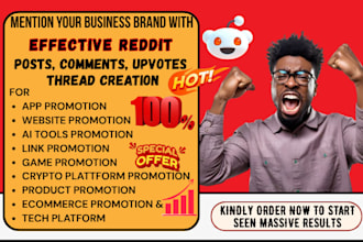do organic reddit SEO post for ai local business, defi finance app, tech product
