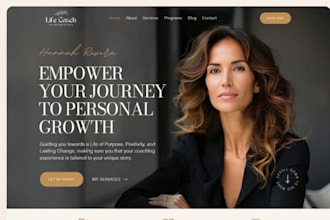 design squarespace mindset coach website self development website coaching site