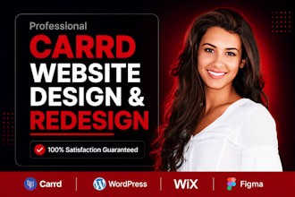 design carrd website caard landing page carrd co redesign carrd website