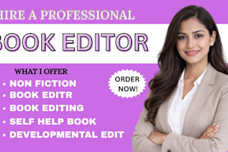 perform a developmental edit your nonfiction book