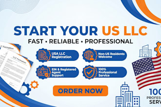 do US llc registration and ein for US resident and non US resident