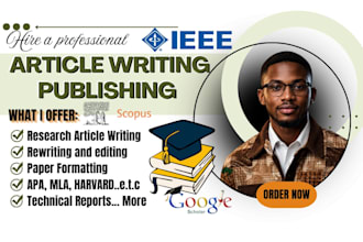 research article writing for mdpi ieee access scopus q1 q2 wos indexed journal