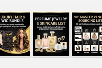 provide wholesale supplier and vendor lists