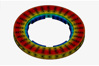 perform thermal fea simulation for automotive parts
