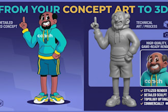 convert 2d image picture to high quality model for 3d printing