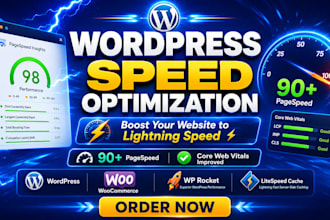 speed up wordpress website, cache, image, CSS js optimize
