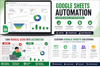 do spreadsheet automations and data visualisation