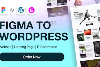 convert figma website design to wordpress
