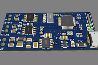 create multilayer pcb design, pcb layout, altium pcb and dfm analysis optimizing