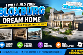 build custom dream homes and stunning interiors in bloxburg roblox