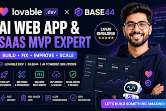 lovable webapp lovable dev ai lovable saas mvp base44 expert base44 bug fixing