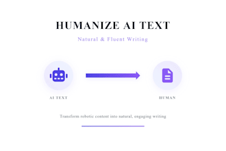 humanize ai generated text into natural writing
