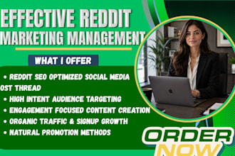 do social media reddit seo post thread to boost company visibility item ai app