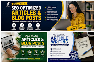 be your expert article and blog post writer