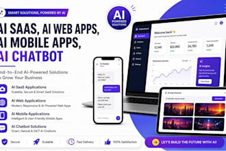 do ai website ai saas app ai webapps ai mobile apps ai chatbot
