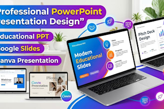 create engaging educational PPT, webinar, and school presentations