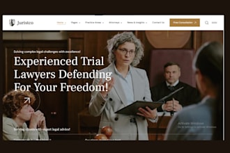 design law firm website lawyer website attorney website notary website