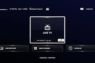 rebrand tivimate app, smarter pro with admin panel