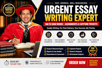 urgent essays, assignments, capstone projects, critical review 300 to 5000 words