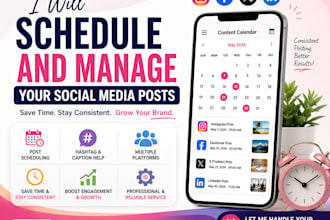 schedule and manage your social media post