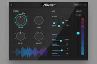 develop vst plugin, vst3 plugin, vst development, aax, au