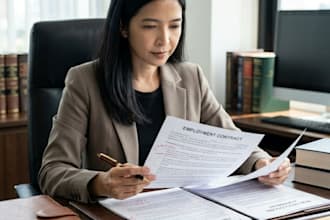 review your contract and flag any risky clauses
