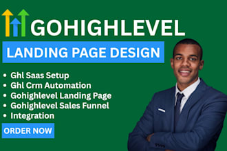 setup gohighlevel expert ghl landing page gohighlevel funnel ghl automation