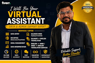 your virtual assistant for data entry and web research