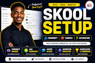 set up a premium skool community for coaches and creators