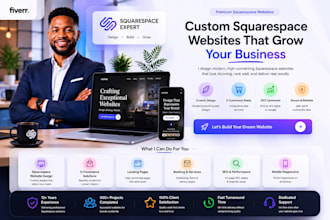 build squarespace website design, squarespace design, squarespace redesign
