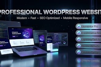 set up a professional wordpress website for your business
